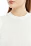 Sleeveless Bicycle Collar Body Suit White - 5