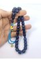Junaid Hasan Masterpiece 12 Layers of Antique Model Crimped Amber Wrapped in Silk - 5