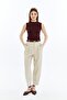 Sleeveless Bicycle Neck Body Suit Burgundy - 4