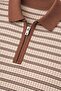 Men's T-Shirt Polo Collar Knitwear Sweater with Half Zipper - 2