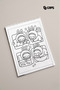 Coloring and Sticker Book A4 |   50 Pages of Coloring + 20 Stickers |   Children's Activity Book - 7