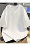 V-Neck Oversized T-Shirt 2Vq5
