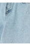Vizyon New Season Wideleg Embroidered Girls' Jean Pants - 3