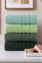 4-Piece Towel Set |   Hand, Face and Hair Towel |   50X90 cm - 100% Cotton Towel - Towel Set