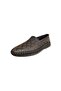 26340013Y Transparent Sole Perforated Leather Women's Shoes - 2