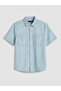 Nevavm Loose Fit Men's Jean Shirt with a Difference - 5