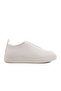 White Slip-On Men's Casual Shoes