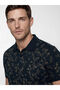 Nevavm with a Difference Polo Collar Standard Fit Structured Men's T-Shirt - 3
