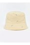 Lcw Baby Flower Embroidered Baby Girl Bucket Hat - 2
