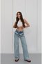 Trend Premium High Waist Wide Leg Jean Denim Palazzo Pants-Premium High Rise Wide Leg Jean - 3