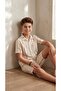 Boys' Summer Striped Shirt and Shorts Set - Bohemian Style - 2