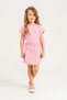 Girl's Star Detail Shorts Skirt T-Shirt Set 4-10 Years Old