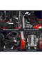 Mould King 17045 Heavy-Duty Forklift Red Model Vehicle Building Set – 4579 Pieces (Mouldking) - 4
