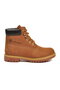 Cinnamon Nubuck Genuine Leather Men's Worker Boots - 2