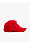 Heart Embroidered Cotton Cap Hat - 2