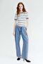Fine-knit T-shirt