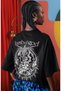 Lamb of God Rock Metal Music Band Back Printed Unisex Oversize T-Shirt - 3