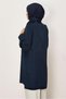 Satin Jacquard Tunic with Neck Tie 46512 - 4