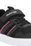 Fiora Girls' Velcro Black / Pink Casual Sneakers - 4