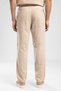 Elastic Waist Relaxed Beige Men's Chino Trousers 262 Lcm 221010 Wares Beige - 3