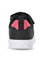 Fiora Girls' Velcro Black / Pink Casual Sneakers - 6