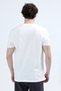 Men's Crew Neck Ornament Label 100% Cotton T-Shirt White - 26Y 2020 - 7