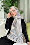 Lagoon Pattern Shawl Beige - 2