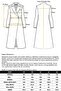 Elaborately Detailed, Elastic Waist, Unlined Long Trench Coat Bej 6853 - 8