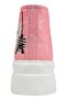 Women's Vegan Pink Thick Sole High Sneakers - a Little Paris Always Design - 5