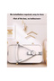 Portable Foldable Baby Bed Adjustable Height Steel Cradle with Mosquito Net Anti-Spill Design - 7