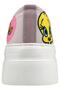 Women's Vegan White Thick Sole Sneakers - Warner Bros Looney Tunes Tweety Sylvester Puddy Tat Design - 5