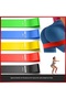 Pilates Resistance Band Set with 5 Bags |   Closed End Loop Rubber Mixed for Exercise Squat Aerobic