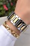 Women's Wristwatch - Adjustable Steel Band - Comes with a Bracelet Gift - 5