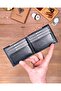 Genuine Leather Wallet with Double Coin Compartments and Plenty of Card Slots 2145 - 5