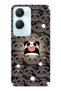 Vivo Y18 Compatible Cute Panda Pattern Transparent Phone Case