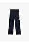 Oversized Wide-Leg Sweatpants with Pocket Detail, Lace-Up Waist, and Star Applique - 4