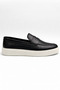 Genuine Leather Black Men's Loafer Shoes – Orthopedic, Ultra Comfortable, Lightweight, Daily Casual Use - 4