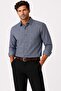 Classic Regular Fit Long Sleeve Cotton Men's Shirt 7628 - 2
