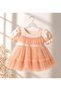 Baby Girl Mevlütlük Dress Summer Bandana Lace Newborn Hospital Release Wedding Dress Evening Dress 4015 - 4