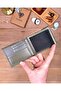 Genuine Leather Wallet with Double Coin Compartments and Plenty of Card Slots 2145 - 6