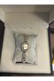 Oval Stone Minimal Gold Vintage Wristwatch in Gift Box - 2