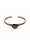 Rodonite Natural Stone Copper Women's Bracelet for Libra, Taurus and Aries Signs - 2