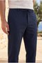 Partain Carrot Cut Denim Fabric Boyfriend Fit Jogger Pants Men's Trousers - Navy Blue - 2