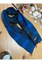 Cashmere Wool Pieces, Jacquard , Reversible Men's Scarves - 4