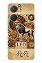 Vivo Y27 Compatible Leo Zodiac Patterned Transparent Phone Case