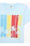 Printed Short Sleeve Crew Neck Cotton T-Shirt - 3