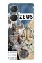 Vivo Y27 Compatible Zeus Patterned Transparent Phone Case