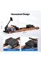 Foldable Water Rowing Machine for Home Gym, 400LBS Capacity, Comfortable Seat & Free App - 4