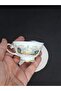 East German Republic Production Fine China Antique Coffee Cup 2 Pieces 90 ml - 6