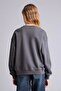 Relax Fit Crew Neck Printed Sweatshirt for Girls E6759A826Sp - 5
